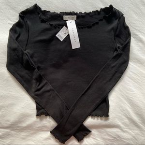 Topshop Long Sleeve Shirt